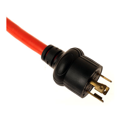 3極, 4線付接地插頭照片