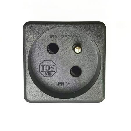 16A 法式交流電源單插座 - 法式單孔照片