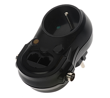 突波保護指示燈及電話接口