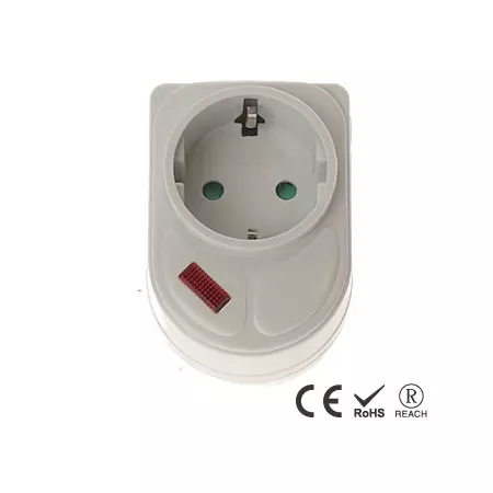 16A 250V 壁插 - 德式插孔