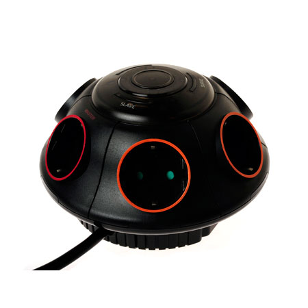 電源/突波/從屬插孔 指示燈