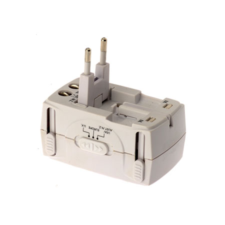 多合一旅用插頭(歐式插腳)