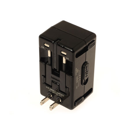 多國轉接充電器(美式插腳)