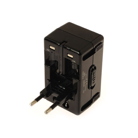 多合一旅用插頭(歐式插腳)