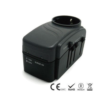 3極接地旅用轉換插接器 - 3極接地旅用轉換插接器