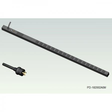 耐用機架式電源分配器含電流顯示表配L5-20P插頭